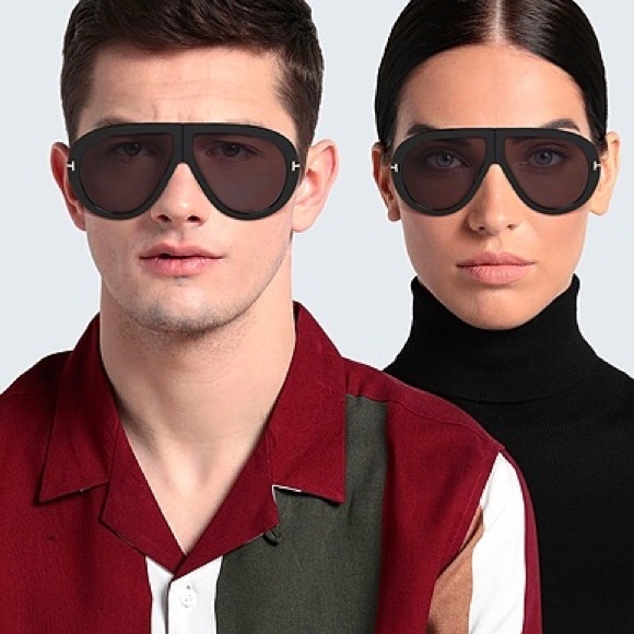 New! Authentic Tom Ford Oversized Pilot Sunglasses. - Picture 5 of 14